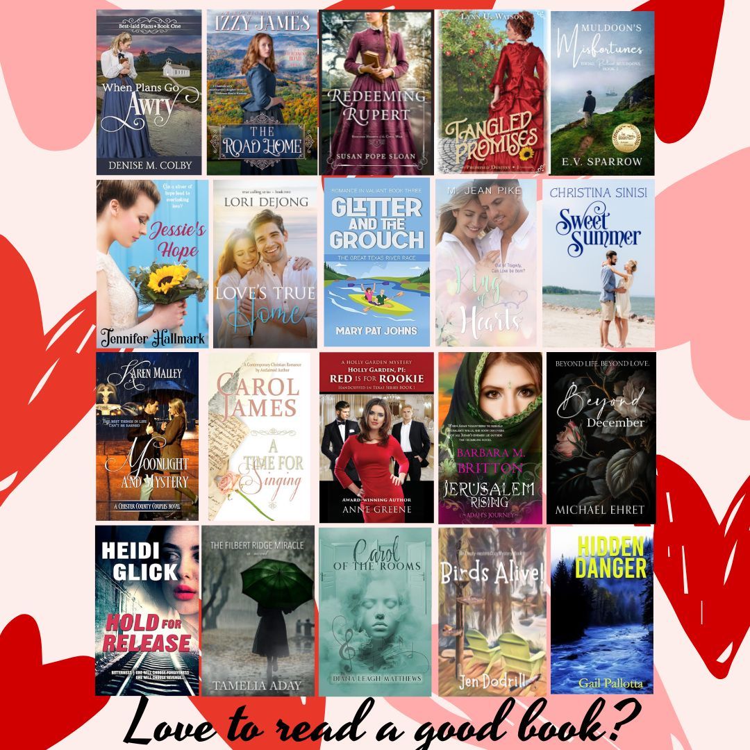 Looking for some great reading material?  20 of us authors have partnered for this wonderful giveaway.  Register at buff.ly/3X1lJLg 

#bookgiveaway  #Christianbookgiveaway