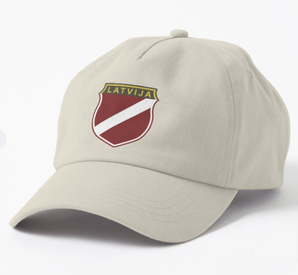 HarijsKrauze's tweet image. Latviešu leģionāru piedurknes vairodziņš
Latvian Legion Sleeve Shield. Baseball Cap #baseballcap
redbubble.com/i/hat/Latvian-…