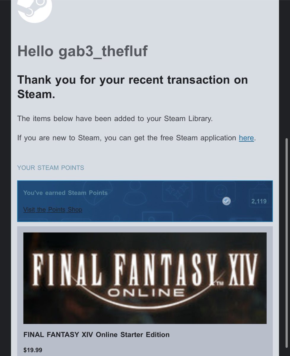 The way I just bought FFXIV