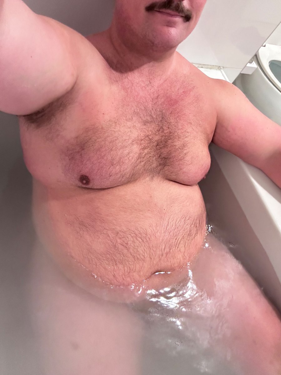 Bear in a bath