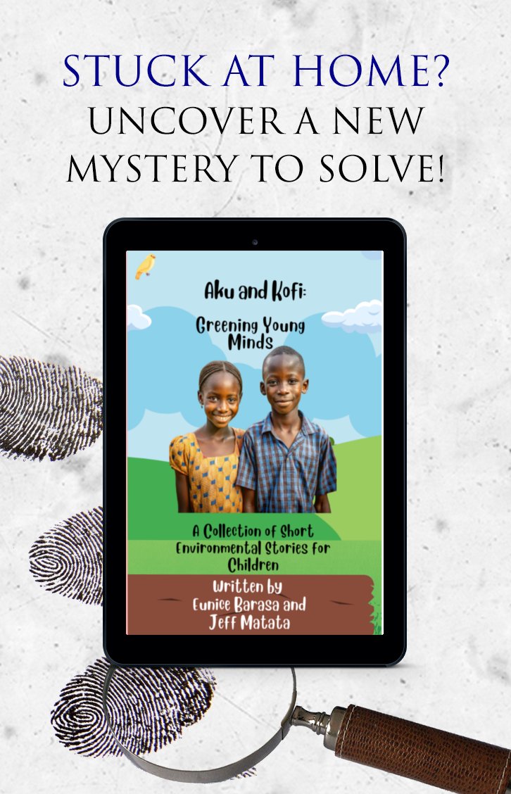 Hey #booklovers 📖
I invite you to check out my #children's book - Aku and Kofi: Greening Young Minds 🌳 
It's a great collection that introduces #Sustainability to young readers, and adults too🤗
Available in digital format here👇
selar.com/zey573
