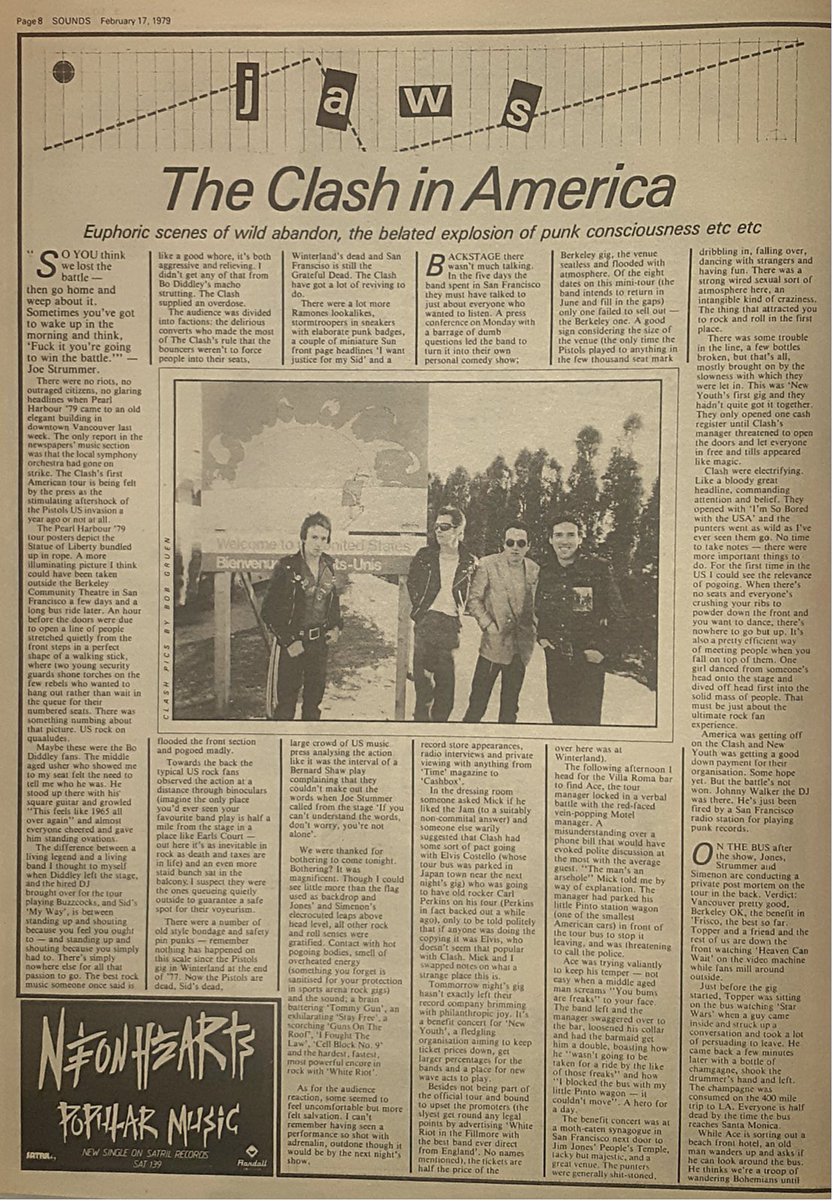 The Clash tweet media