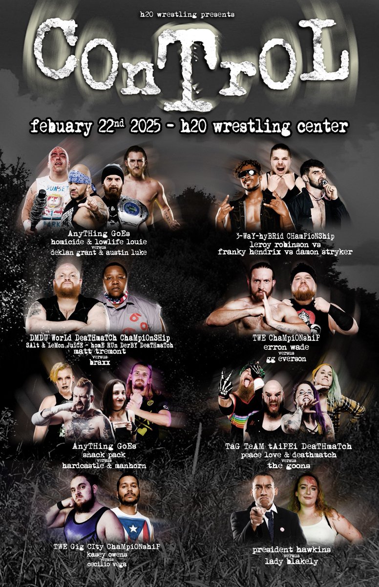 โโฎโฅRobert W. Kovachโโโ (@robkovach999) on Twitter photo THIS SATURDAY Williamstown, NJ. @H2OWRESTLING w/ <a href="/Matt_Tremont/">"Bulldozer" Matt Tremont</a> <a href="/LowlifeLouie/">Lowlife Louie Ramos</a> <a href="/Thegrimybastard/">Deklan Grant</a> <a href="/AustinLukeW/">Austin Luke โฏ๏ธ</a> <a href="/GGEverson1/">G.G Everson</a> <a href="/LeroyRobinson97/">Leroy</a> <a href="/we_are_Stretch/">Alex</a> @Anthraxxh2o <a href="/LizzyxBlair_GS/">Death Goblin โ ๏ธ๐ ๐ฌ๐ง</a> <a href="/ViolentBreedJBA/">JB AndersonXVX</a> <a href="/Infamoss1/">Jess Moss</a> <a href="/KennDawgHard/">Kennedi Hardcastle</a> <a href="/Lady_BlakelyH2O/">Lady Blakely</a> &MORE THIS SATURDAY Williamstown, NJ. @H2OWRESTLING w/ <a href="/Matt_Tremont/">"Bulldozer" Matt Tremont</a> <a href="/LowlifeLouie/">Lowlife Louie Ramos</a> <a href="/Thegrimybastard/">Deklan Grant</a> <a href="/AustinLukeW/">Austin Luke โฏ๏ธ</a> <a href="/GGEverson1/">G.G Everson</a> <a href="/LeroyRobinson97/">Leroy</a> <a href="/we_are_Stretch/">Alex</a> @Anthraxxh2o <a href="/LizzyxBlair_GS/">Death Goblin โ ๏ธ๐ ๐ฌ๐ง</a> <a href="/ViolentBreedJBA/">JB AndersonXVX</a> <a href="/Infamoss1/">Jess Moss</a> <a href="/KennDawgHard/">Kennedi Hardcastle</a> <a href="/Lady_BlakelyH2O/">Lady Blakely</a> &MORE