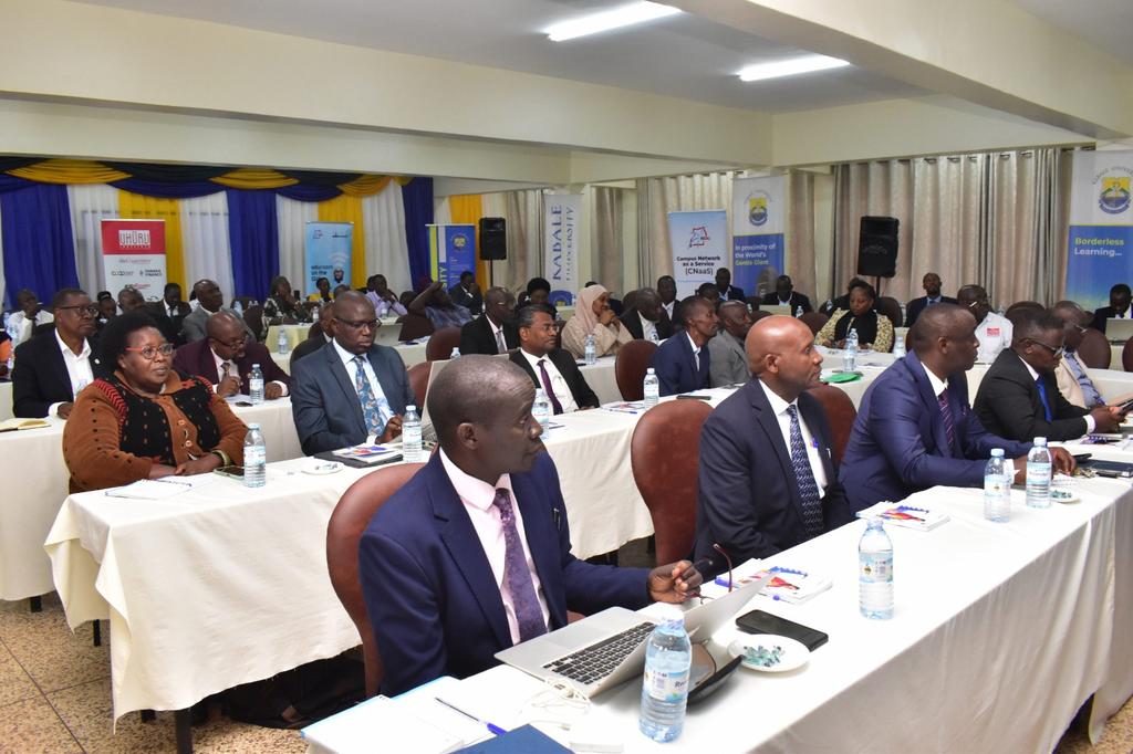 kabuniversity's tweet photo. @kabuniversity was pleased to host the 74th Uganda Vice-Chancellors Forum General Meeting, where Prof. Paul Waako of @BusitemaUni was elected as the forum's new chairperson, replacing Prof. George Openjuru of @GuluVarsity. Find details on our website here: https://t.co/1sFiTiPIwq https://t.co/tYawTkN06g
