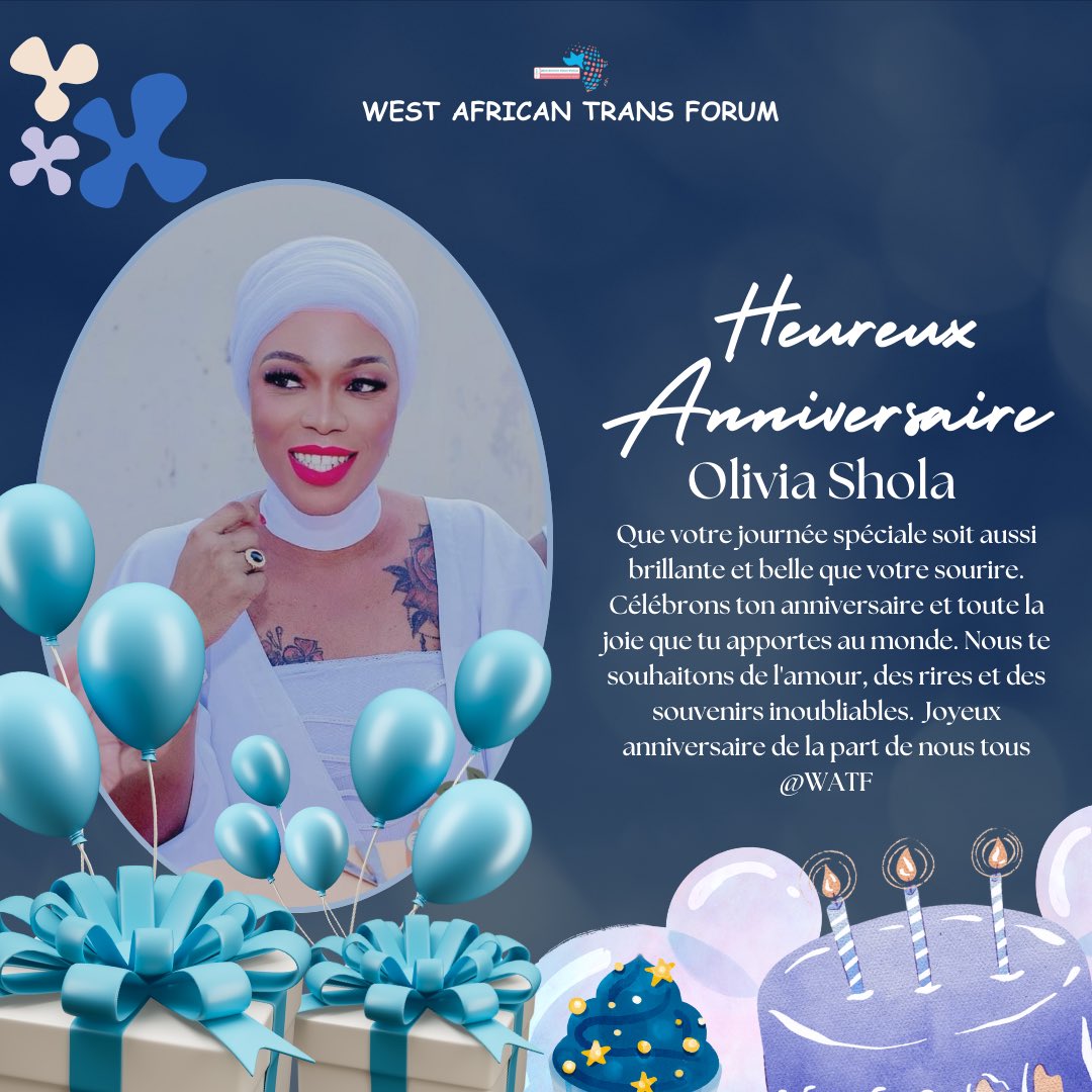wafricantransf's tweet photo. Que votre journée spéciale soit aussi brillante et belle que votre sourire. Célébrons ton anniversaire et toute la joie que tu apportes au monde. Nous te souhaitons de l'amour, des rires et des souvenirs inoubliables. Joyeux anniversaire de la part de nous tous @WATF
#WATF https://t.co/mSO5mUwTC2