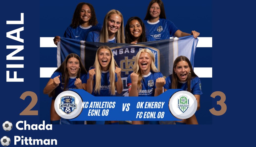 Tough loss in the final minute with a PK.
⚽️<a href="/ChadaKellyann/">KellyAnn Chada</a> 🅰️<a href="/chloempalmer18/">Chloe Palmer</a> 
⚽️<a href="/Savanna13081/">Savanna Pittman</a> 🅰️<a href="/addybasler12/">Addison Basler</a>