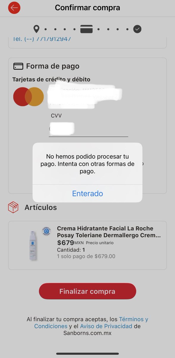 iscauv's tweet photo. @solosanborns para que ponen promociones exclusivas en línea, si cuando se intenta pagar, no acepta ninguna forma de pago?? 🙄 https://t.co/Cf1dIc8d1q