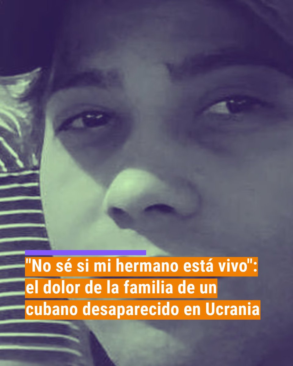 eltoquecom's tweet photo. 😞🔎 Desaparecido en la guerra, olvidado en la burocracia
https://t.co/L2TNCE1xw5

«No sé si mi hermano está vivo». Michael Duro repite esa frase desde el 3 de octubre de 2024, la última vez que habló con Yoan, su hermano menor. Desde entonces, silencio. Ni una llamada, ni una noticia.

Yoan Viondi Mendoza es uno de los cubanos reclutados por el ejército ruso para luchar en la invasión a Ucrania. Su familia lo busca sin respuestas, atrapada entre la incertidumbre y la indiferencia oficial.

📌 Lee esta historia relatada por nuestro periodista Ernesto Eimil.

#DesaparecidosEnAcción #Cuba #Rusia #Ucrania #elTOQUE