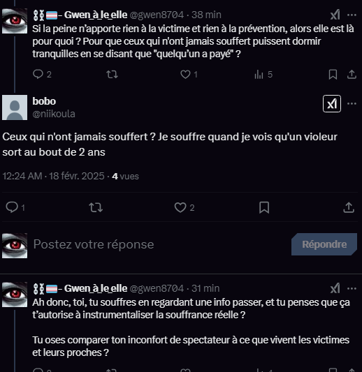 Vous comprennez, BFMTV nous fait souffrir
Excusez-nous monseigneur, je vous pris, retrouvez votre zapette pour changer de chaîne.