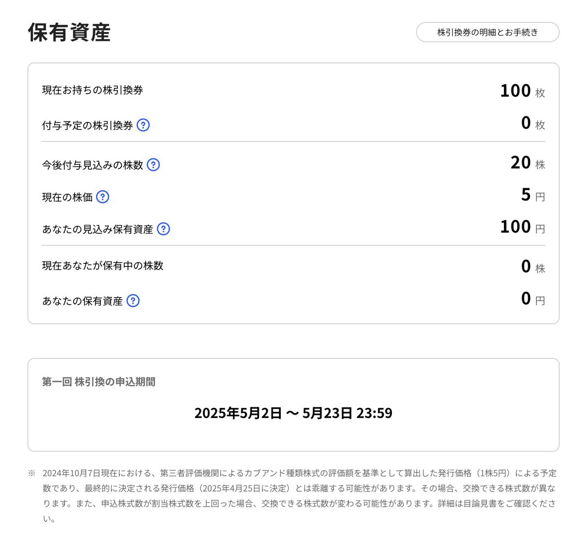 IHayato's tweet photo. 【にんプラトークンの時価総額は1000万円！みんなで100億円目指しましょう】

イケハヤです。

ぼくたちのNinja DAOが手がける「にんプラ事業」の時価総額が、早くも1000万円を突破しました！

にんプラ（Ninja DAO Plus）は、わかりやすくいうと「カブアンドのトークン版」です。

第一弾として「クリプトニンジャモバイル」がスタート。

第二弾は「CNPクレカ（クレジットカード）」が決定しています。

傘下サービスは続々と増やしていく予定です。ここから経済圏を作っていきます！

カブアンドと違い、トークンはすでに上場済みで、現時点で売買が可能です。

連日ストップ高で、早押し競争が発生しています。買えたら運がいいです！

今日時点では時価総額1000万円ですが、目標は大きく、ここから「時価総額100億円」を目指していきたいと考えています。

にんプラは、ほんとうに立ち上がったばかりの事業です。

ぜひぜひ最初期のホルダーとして関わって、成長を見守ってください！

====

これはかなりマニアックな話になるのですが……。

トークンを使うメリットとして、

「事業のごく初期から、時価総額が可視化される」

という点があると考えています。

議論をわかりやすくするために、カブアンドとの比較をしてみましょう。

「カブアンド」を提供するカブアンドピース社（以下、カブアンド社）にも、もちろん時価総額は付いています。

カブアンド社は、サービスリリース時点で、自社の時価総額を「180億円」と算定しています。

創業時点で180億円の価値がついている、というのは違和感があるかもしれません。

が、前澤さんの指摘するように、決して例外的な話ではありません。

ただ、この180億円という数字のは、株式が未上場である以上、「マーケットの力学で決定されたものではない」ことに注意が必要です。

あくまで算定機関が出した数字なので、カブアンド社の株が取引可能になったときに、上振れすることも、下振れすることもありえるわけですね。

カブアンドでは、現在株価は「5円」と算定されていますが、今後の評価次第では、これが1円になることも、10円になることもありえます。

180億円（1株5円）という数字が最終的に妥当なのかは、上場してマーケットに晒されるまではわからない、というのが実態です。

====

一方で、即時上場できるトークンであれば、その価格はごく初期からマーケットで決定されます。

算定機関の力を借りるまでもなく、今この瞬間から、マーケットで価格が決まっていくわけですね。

「株式会社」と「トークン式会社」を比較すると、

「トークンを活用した場合、事業初期から時価総額がリアルタイムに可視化される」

という特徴があるわけです。

そして、その特徴は、トークンホルダーのエンゲージメント（関与）を強める効果もあります。

まさにこの記事のタイトルのように、

「一緒に時価総額を高めていこう！今日の時価総額は1000万円です！」

というメッセージを打ち出すことができるわけですね。

実際、にんプラトークンを保有しているホルダーたちの多くは、ほぼ毎日、価格と事業の動向を確認してくれるはずです。

仲間が必要なスタートアップにとって、リアルタイムに時価総額が明示されるトークンは、大きな武器といえます。

====

もうひとつ語ると、「にんプラトークン」は、一般的なトークンと違い、事業性が非常に高い点も魅力です。

第一弾サービスのクリプトニンジャモバイル（ #クリモバ ）は好調な滑り出しで、早速利益が積み上がっています！

こうした数字は、現在CNPオーナー限定で共有しています（大口のトークンホルダーにも共有予定です）。

ある程度の時間が経てば、にんプラの事業収益やトークン還元の数字から、投資判断ができるようにもなっていくと思います。

投資家のみなさまにおかれましては、ぜひぜひ「にんプラ」の事業を評価して、投資判断をしていただけると嬉しいです！

余談ですが、トークン投資の世界は、実態のないミームトークンですら100億円を超えることがあります。

非常に特殊なマーケットであるがゆえに、使える歪み（エッジ）も多いかなと思います。

にんプラトークンも、そうした新興市場特有の歪みをうまく活用して、飛躍させていきたいなと考えております。

====

というわけで、にんプラ事業の成長の過程を、「時価総額」という観点から共有していければと願っております！

新規事業の立ち上がりに関われて、しかも時価総額が可視化されるというのは、通常のスタートアップでは、ありえないことだったりします。

勉強になると思いますので、ぜひぜひ、にんプラトークンを購入して応援していただけると幸いです！

なお、「クリモバ」に加入すると、にんプラトークンが買えるポイントが付与されるので、追加料金なしでトークン購入も可能です。しかも通信料金も安くなるはず！

にんプラトークンは、本日の正午12時にストップ高が解除され、購入が可能になります。

嬉しいことに購入希望が殺到しており、買えたら奇跡、くらいの状況です。

購入制限は100円なので、ガチャガチャ感覚でお楽しみください！

月末あたりには、マーケットの熱狂も落ちつき、買いやすくなっているかなとも思います〜。