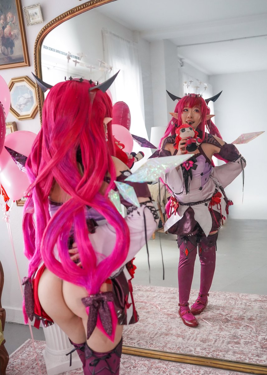 🥵🫦 inspired by <a href="/miniblack_noH/">miniblack(咘蕾可)@不瑟瑟繪師</a> #IRySlewd #YabaiRyS