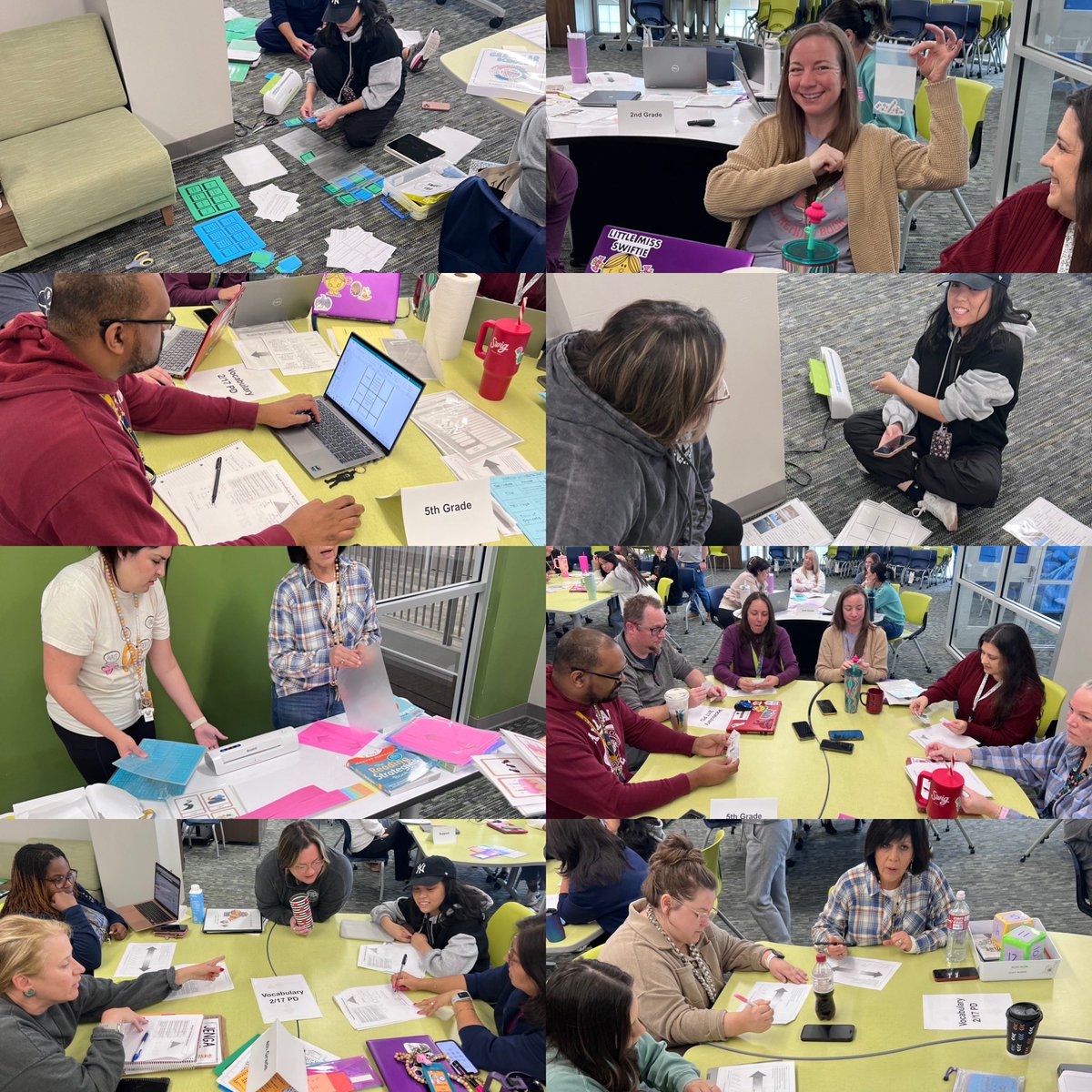 We had the best day back with time to work on make and take activities for vocabulary in reading and science!❤️📚 🔬📝✂️ <a href="/Angela_bland1/">Angela Bland</a> <a href="/HumbleISD_GE/">Groves Elementary</a> <a href="/Humble_ElemELA/">Humble ISD Elementary ELA</a> <a href="/ErikaNSanders/">Erika Sanders</a> <a href="/mrsakopp/">Amanda Kopp</a> <a href="/The_Mr_Finley/">Chris Finley</a> <a href="/mrshindmon_GE/">Lisa Hindmon, M.A. Spanish Lit, GE</a> <a href="/ZairaPGA/">SraGomez_GE</a>