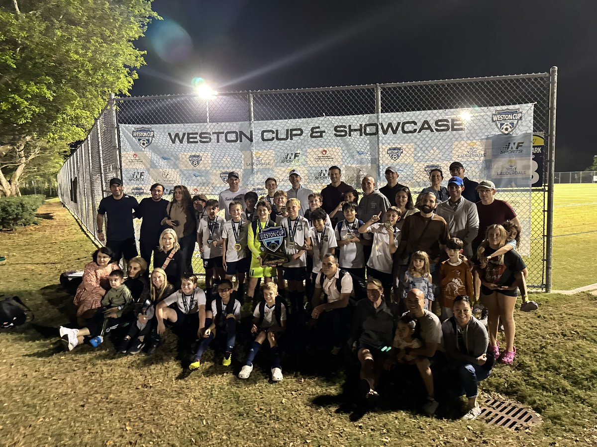 FC-1 Boys 2013 Elite - Weston Cup, FL Champions!!! 🥇 🏆 ⚽️ 

Congratulations Champs!! Great accomplishment! #soccer #fc1 #champions #westoncup