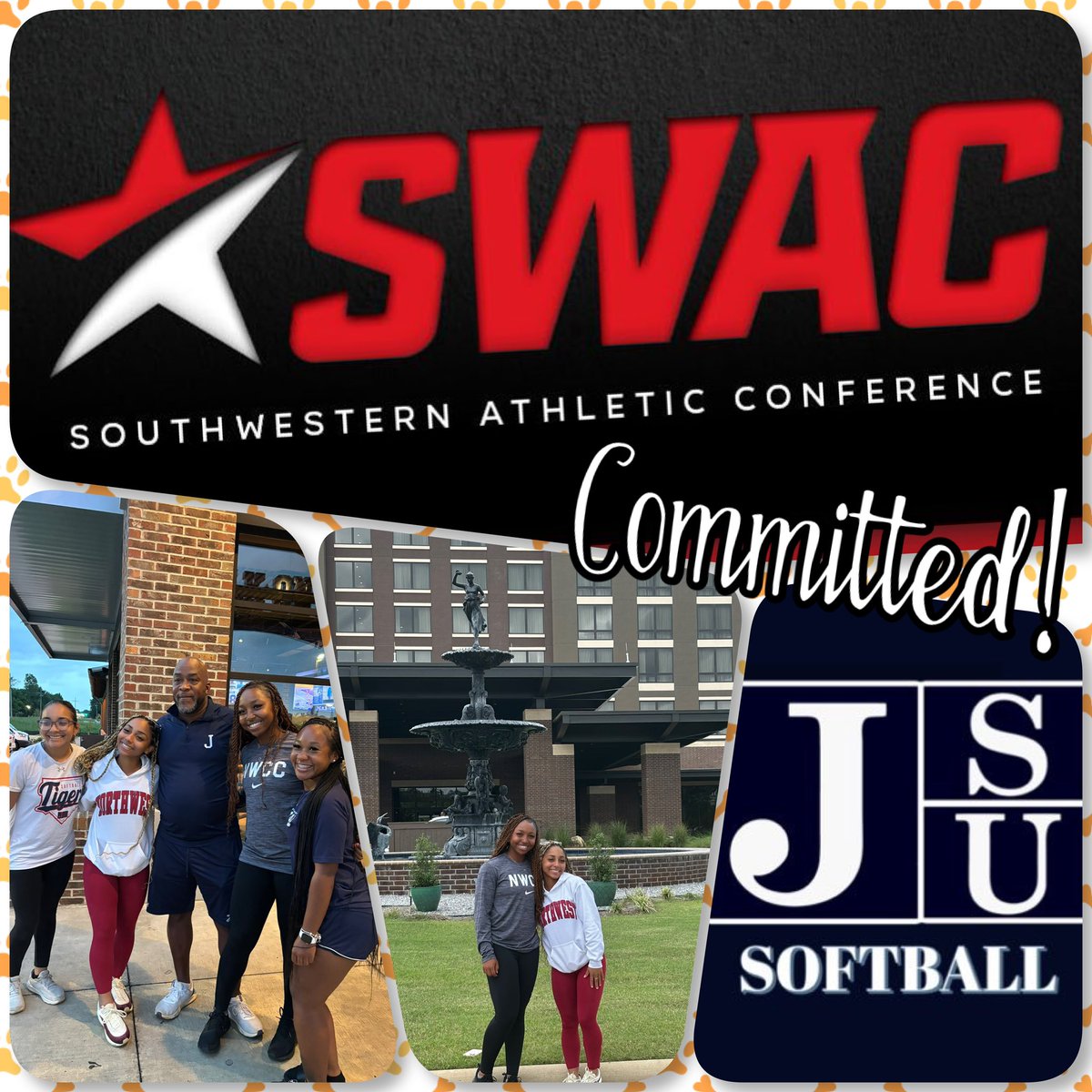 Two more committed to the next level! So excited for <a href="/sommer_tyes/">Sommer Tyes</a> and <a href="/KennedyThenya/">Thenya Kennedy</a> on their commitments to <a href="/GoJSUTigersSB/">JSU Tigers Softball</a>. The #Swac ain’t ready for these two! #RangerUp