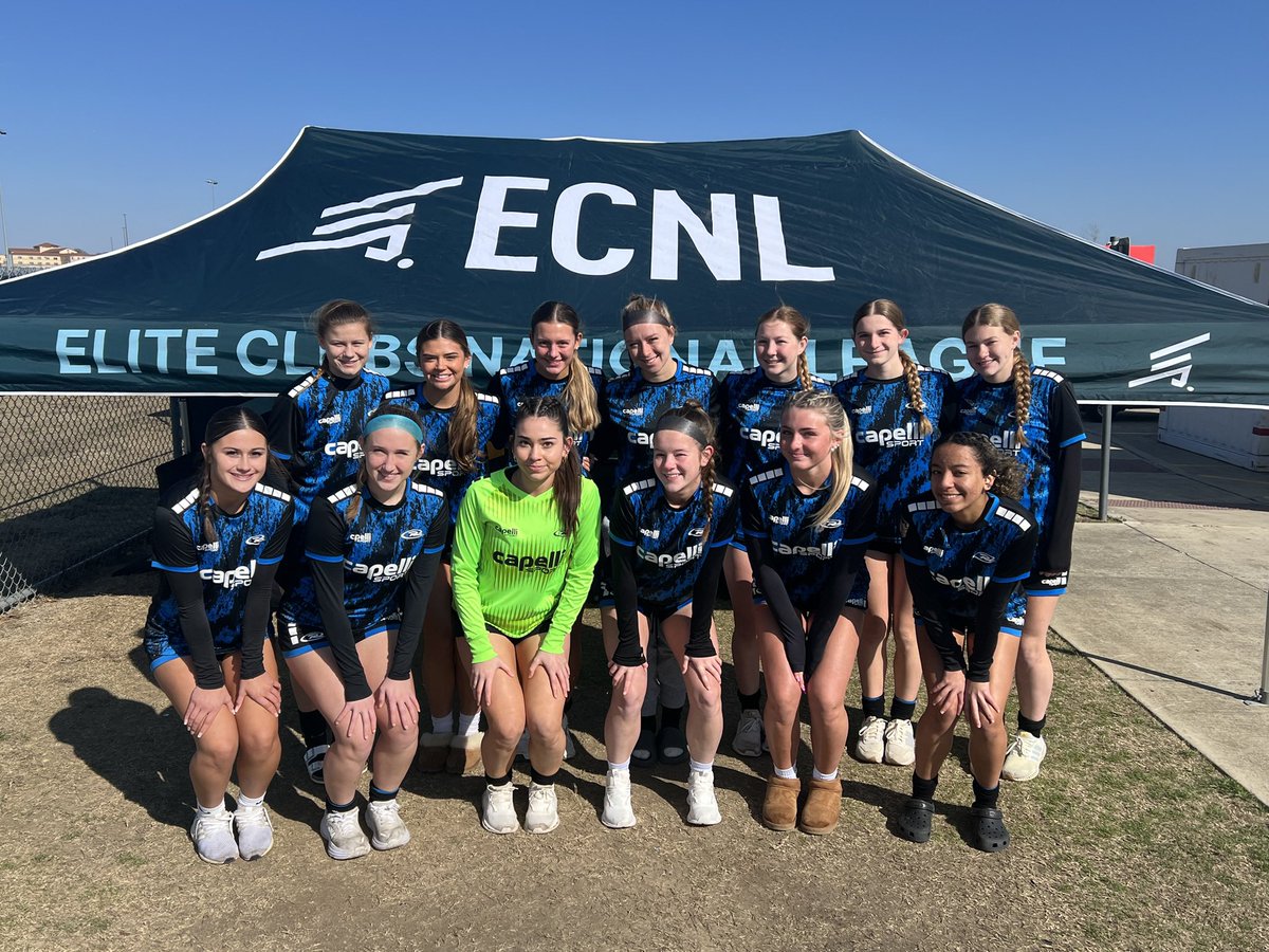Thank you <a href="/TheECNL/">The ECNL</a> for a great weekend in Texas! We went undefeated this weekend and had so much fun playing!!