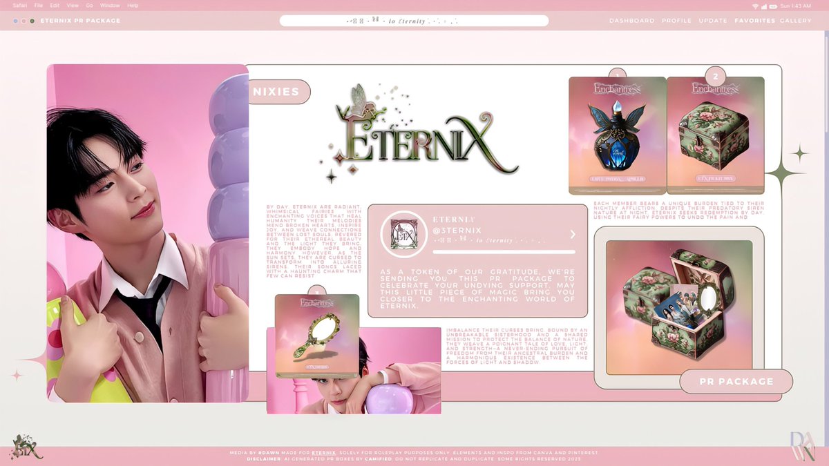 thyartze's tweet image. .。o○       PIO's Day·。
          An amazing PR package from
          @3TERNIX. I'm so happy!
            @AEPERFUME_
⠀