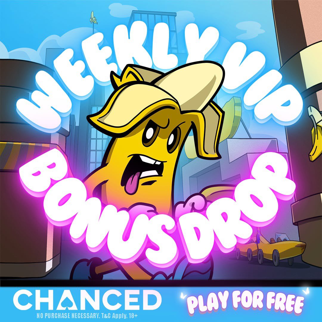 💰 Weekly VIP Bonus DROP 💰

💸 t.me/chancedvip

✅ Join our HIGH ROLLER TELEGRAM to get the link &amp; claim your WEEKLY BONUS if you are a Copper+ VIP player!

Good luck out there! 💯