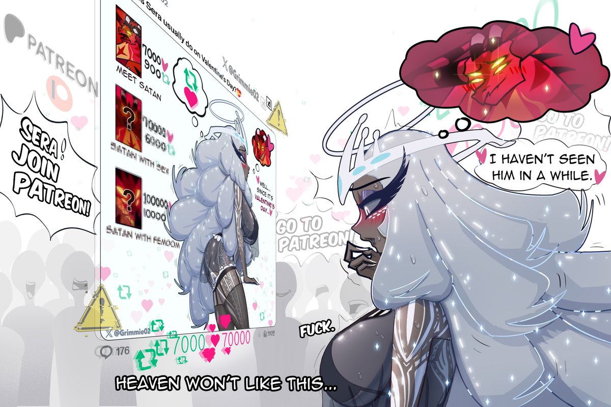 Do you think her relationship with Satan is appropriate?♥️or🔄