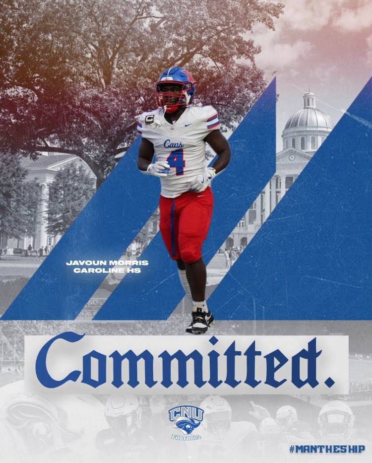 100% 🔒 #Committed 

<a href="/coachpcrowley/">Paul Crowley</a> <a href="/coachatsmith/">Alex Smith</a> <a href="/cnu_football/">CNU Football</a> <a href="/Its_Coach_A/">Coach Alexander</a> <a href="/cccavsfootball/">cccavsfootball</a>