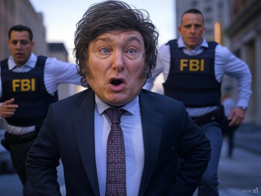 “Es como que alguien que juega a la Ruleta Rusa le toque bala" dice Milei. 
Viva la libertad de jugar a la ruleta rusa carajo!!!