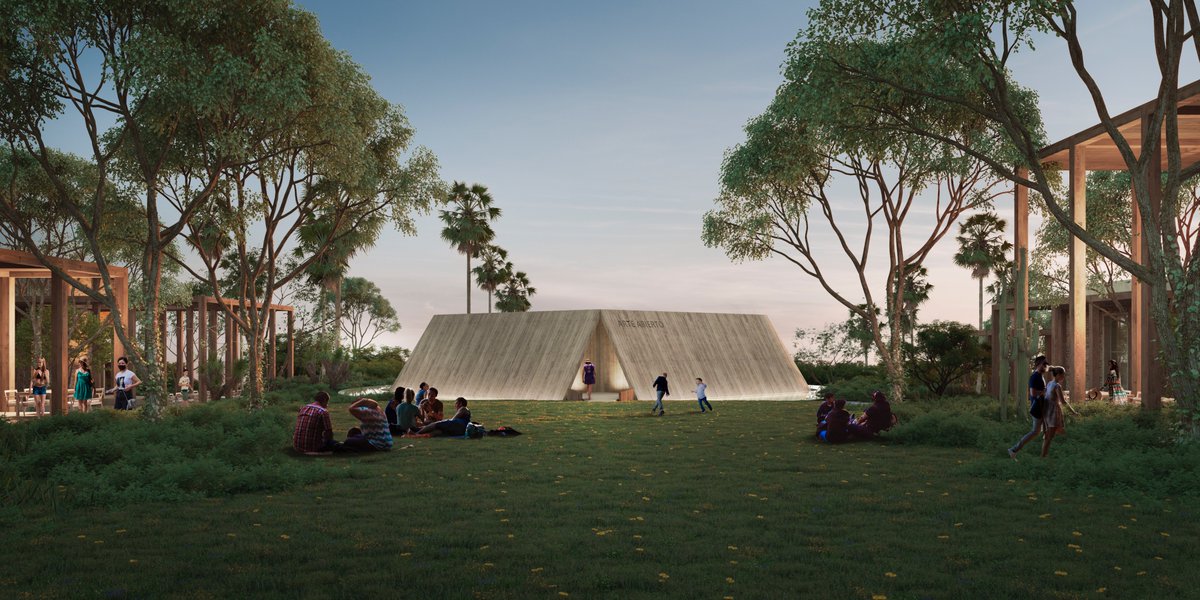 somagrp's tweet photo. This is how Ánima Village will be lived: curated brands, gastronomy, fitness studios, and @Arte_Abierto  with rotating exhibitions, creative workshops and installations, all surrounded by Cabo’s natural beauty.

#SOMA #ÁnimaVillage #ArteAbierto https://t.co/f3q5ZaVQ6n