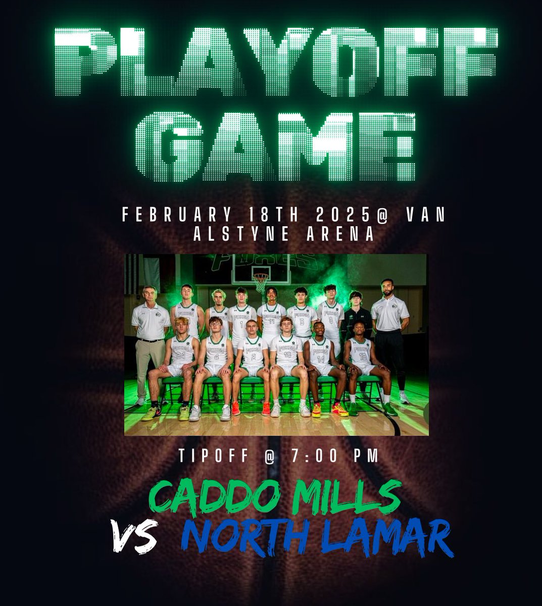 Caddo Mills Boys Fox Basketball (@cmfoxbasketball) on Twitter photo 🚨UPDATED TIME TO 6PM DUE TO WEATHER🚨
⚠️If anything else changes we will keep everyone posted!
Playoffs…WIN or go HOME…let’s get it!!! 🔥🏀😤🦊💚
#StayReady #RepCM
<a href="/FoxUnleash/">Caddo Mills Fox Athletics</a> <a href="/CaddoMillsHS/">Caddo Mills HS</a> <a href="/CaddoClub/">Caddo Mills Athletic Booster Club</a> <a href="/KodiCrane/">Kodi Crane</a> <a href="/JamalAnene/">Jamal Anene</a> <a href="/Tabchoops/">𝙏𝘼𝘽𝘾🏀📋</a> <a href="/CMFOXBBALL/">Lady Fox Bball</a> 🚨UPDATED TIME TO 6PM DUE TO WEATHER🚨
⚠️If anything else changes we will keep everyone posted!
Playoffs…WIN or go HOME…let’s get it!!! 🔥🏀😤🦊💚
#StayReady #RepCM
<a href="/FoxUnleash/">Caddo Mills Fox Athletics</a> <a href="/CaddoMillsHS/">Caddo Mills HS</a> <a href="/CaddoClub/">Caddo Mills Athletic Booster Club</a> <a href="/KodiCrane/">Kodi Crane</a> <a href="/JamalAnene/">Jamal Anene</a> <a href="/Tabchoops/">𝙏𝘼𝘽𝘾🏀📋</a> <a href="/CMFOXBBALL/">Lady Fox Bball</a>
