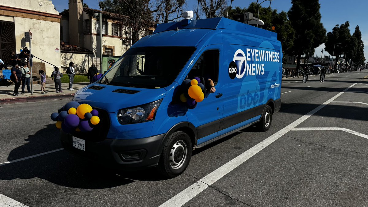 Celebrating at the Kingdom Day Parade with @abc7dallas, @abc7jovana ...