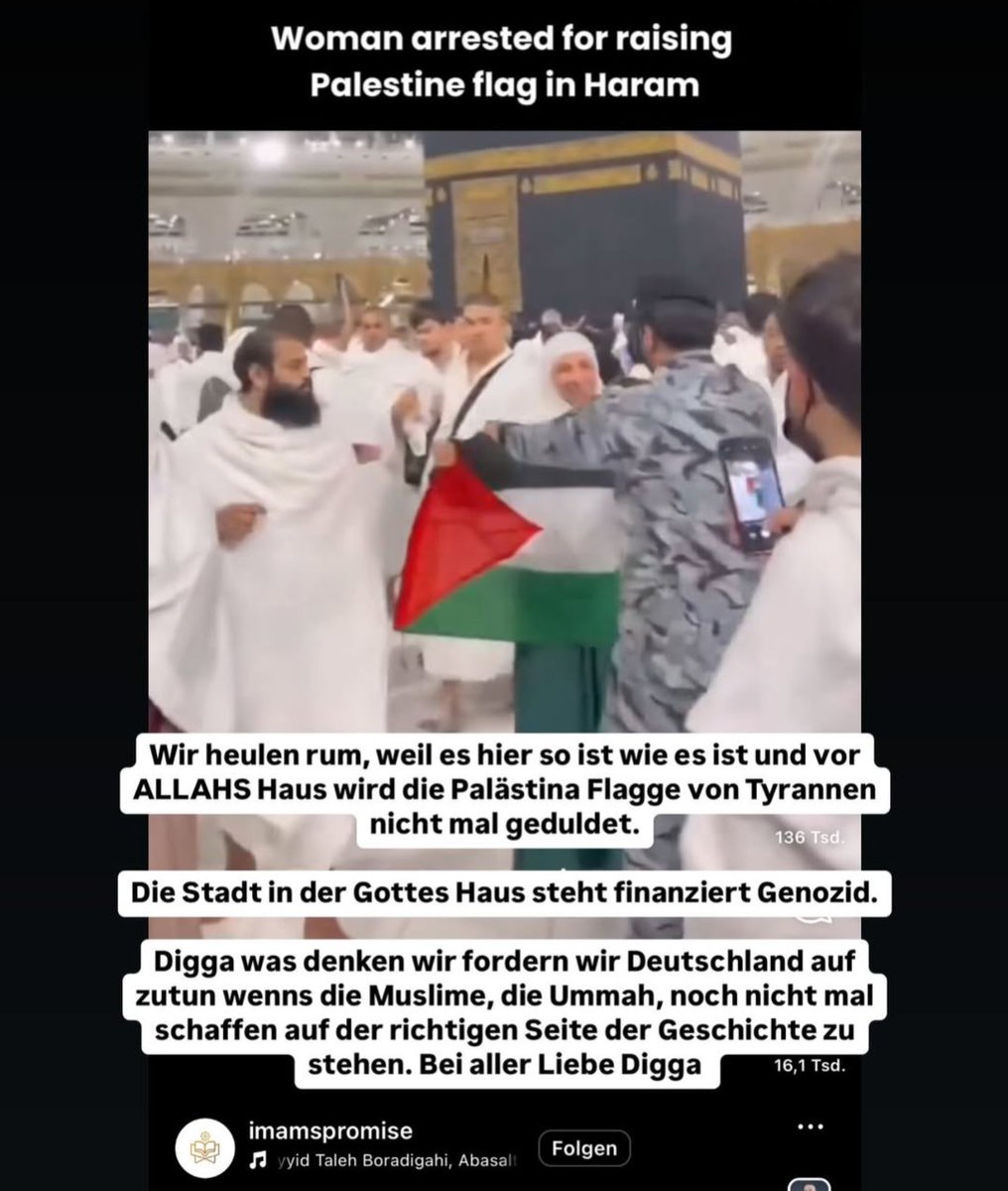 RakMakkabi's tweet photo. Boykottiert Kaaba jetzt 😂😂😂
Naja, die Terrorflagge wird nirgendwo geduldet selbst von echten Muslimen.
Was für eine verrückte Welt.
#FreewoldFromHamas
#FreeBerlinFromHamas
#B1702
#b1802 https://t.co/Owpllr3i3P