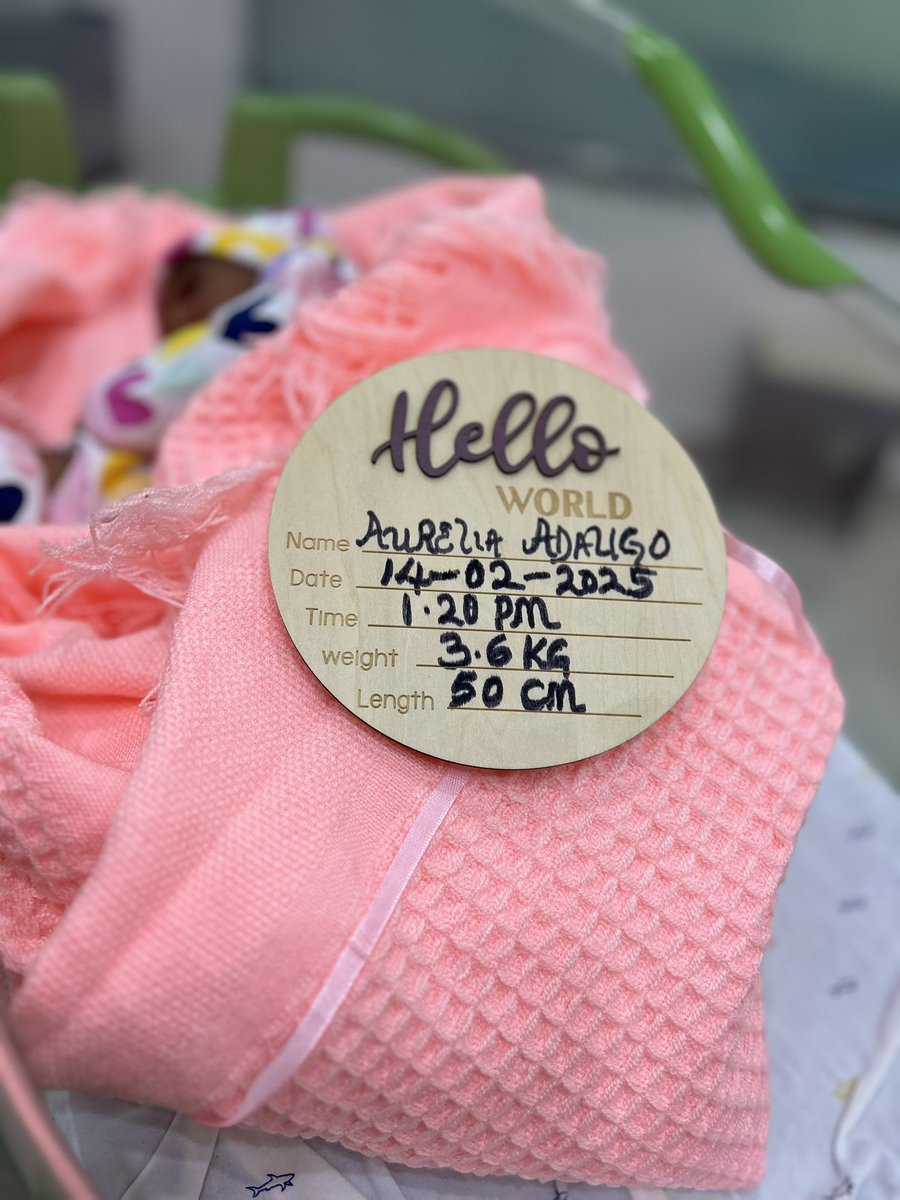 CzarArchie's tweet image. Girl Dad 🥳
Glory to God 🙏🏾