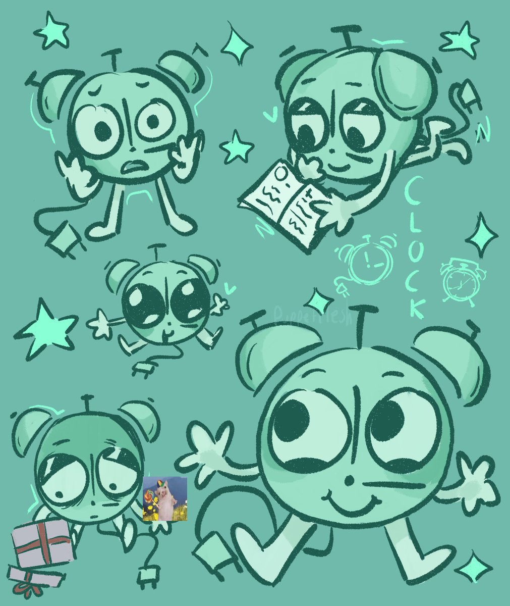 finalgxrlz's tweet photo. clock doodles!!! 

#itft #itstimeforthe #itftclock #osc https://t.co/gcdnyfE8A6