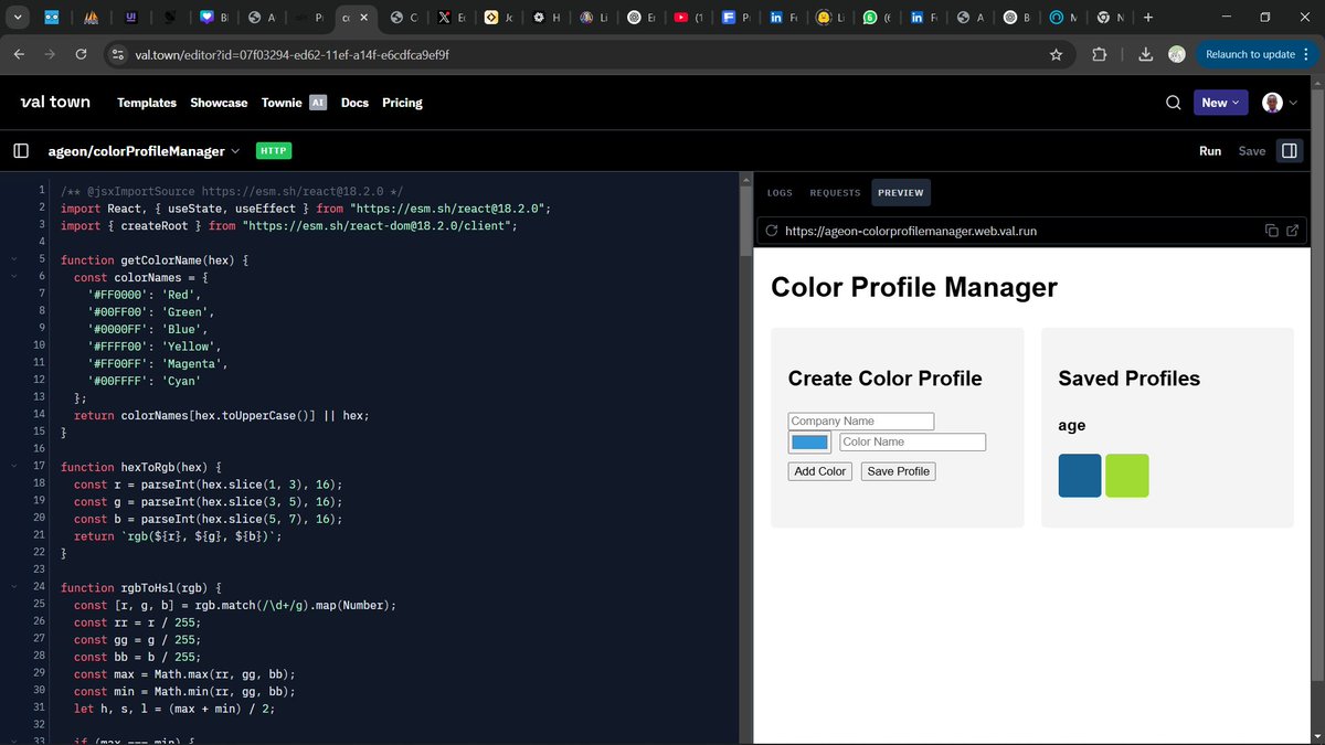 Building Apps with AI: From Idea to MVP
A simple app created with Townie AI
ageon-colorprofilemanager.web.val.run