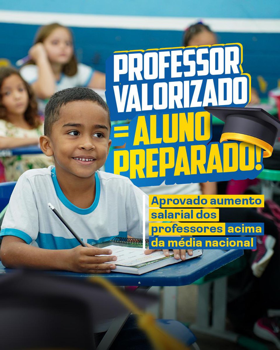 Aprovado hoje na Câmara o PL que concede reajuste salarial de 6,5% para os professores da Rede Pública Municipal, índice acima do nacional!