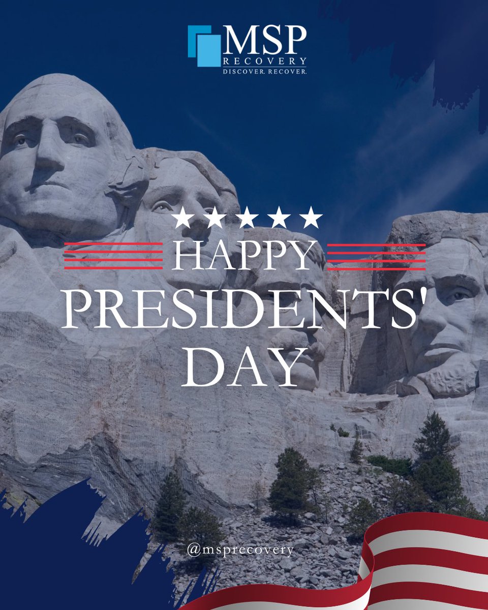 Presidents' Day is celebrated to honor all those who served as presidents of the United States and, since 1879, has been the federal holiday honoring Founding Father and first U.S. president, George Washington.

#PresidentsDay #MSPRecovery