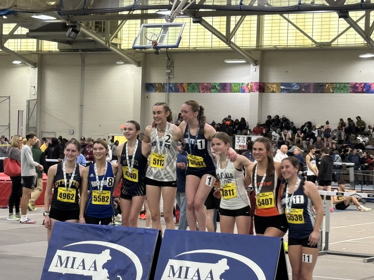 Congratulations to Murdock’s Avery Murphy for placing second in the MIAA Division 5 Championship 1,000m with a time of 3:03.22. New School Record, #19 in the state. Her time ensures that she will be running this Saturday at the meet of champions.