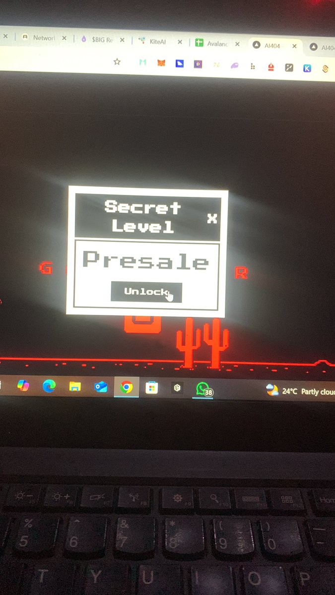 lisavax1's tweet photo. Presale application is live 🏃🏽

How do you get in?

▶️Click the website link- https://t.co/zAFMNJoLkb
◼️Connect X account
▶️Beat a high score
⏺️Unlock the 404 error by clicking “OK”
⏸️Congrats you’re in, fill the form.

You have 72 hrs ⏳ https://t.co/fSpZn4GT79