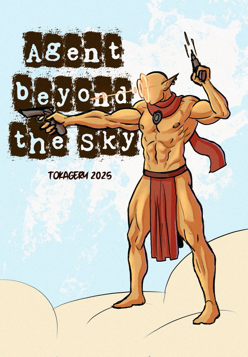 Cover for a discarded story I've been thinking about these days ✨ What do you think is the story of this character? 🧡