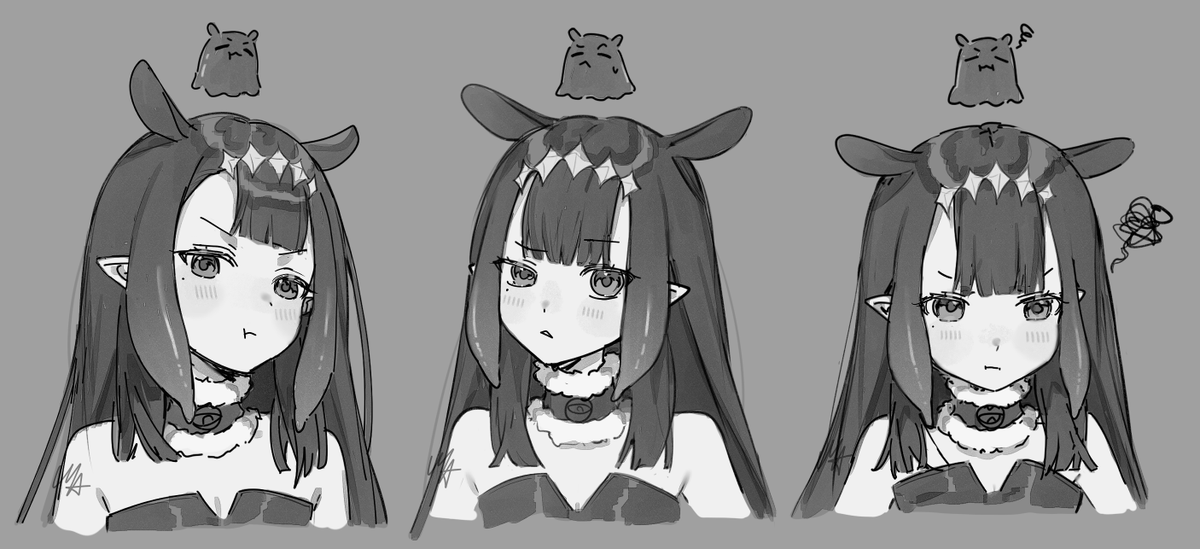 Doodled some 3.0 favorites ( ՞ ܸ. .ܸ՞ ) 🐙🧡
#inART #いなート