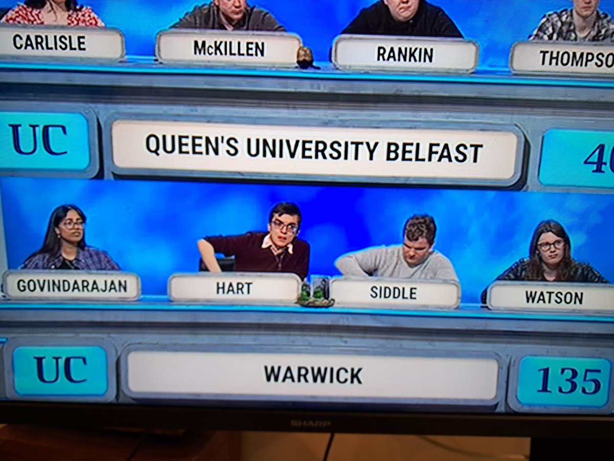 The two Warwick lads in the middle are a bit try-hard for my taste.