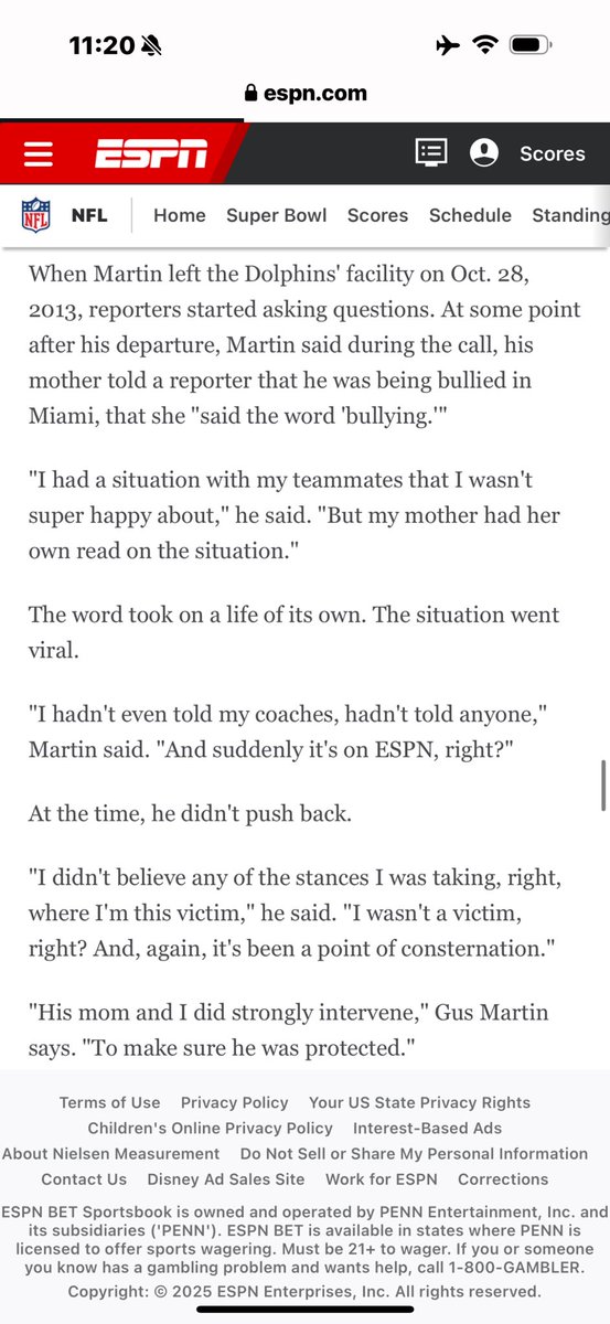 Care to comment?
<a href="/AdamSchefter/">Adam Schefter</a> 🤡 
<a href="/espn/">ESPN</a>