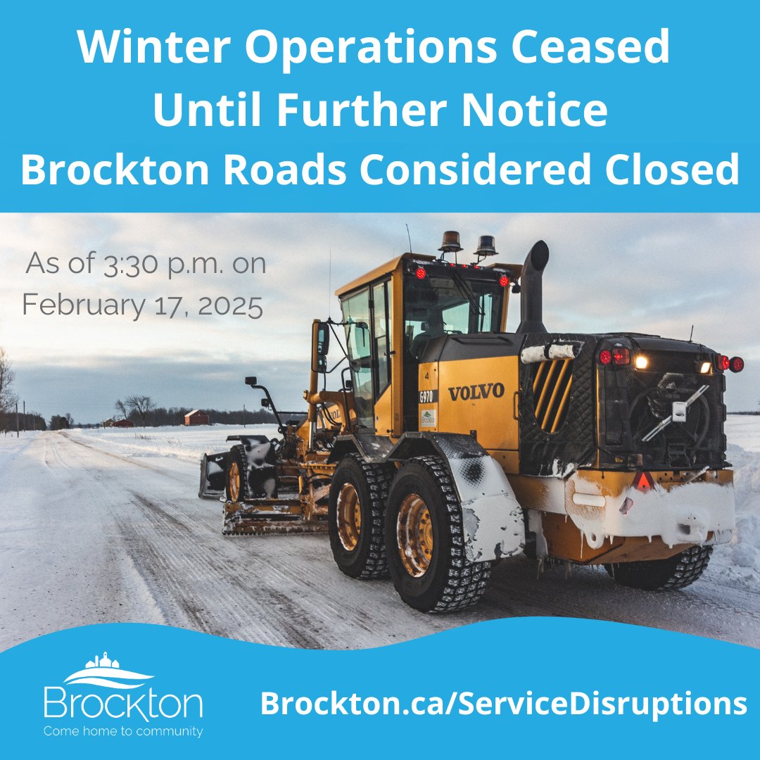 Municipality of Brockton tweet media