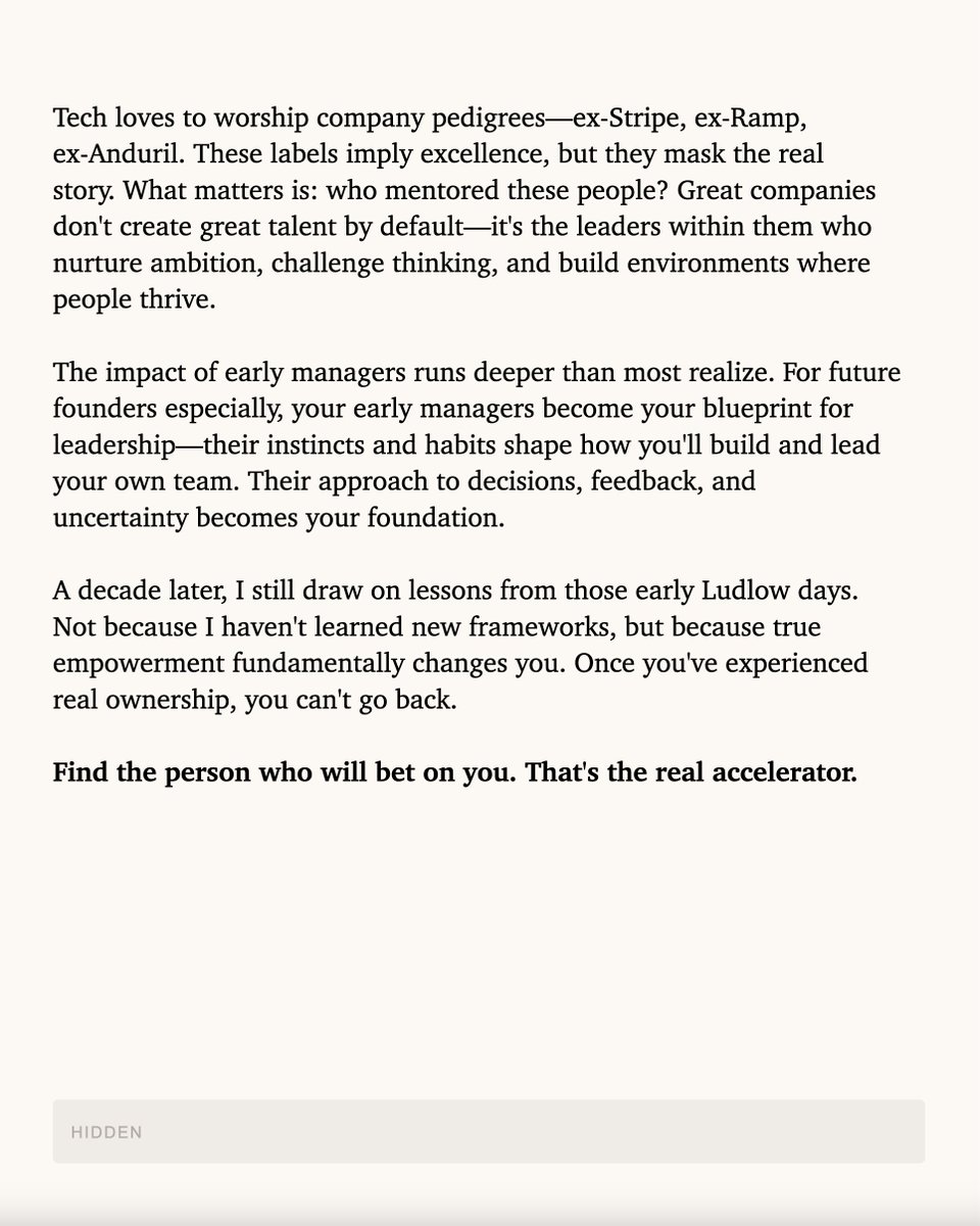 blakeir's tweet image. Careers Are Shaped by People, Not Logos