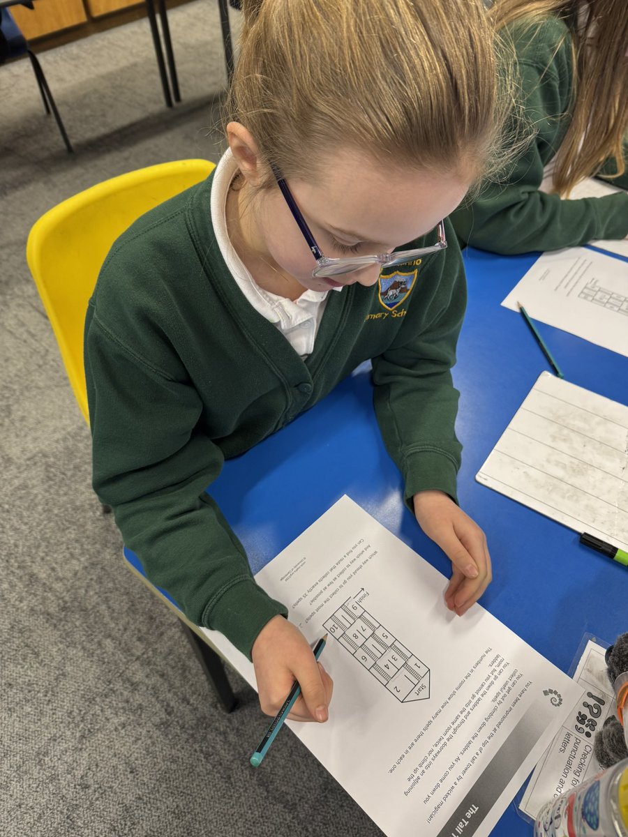 Kinloch Rannoch Primary and Nursery (@kinlochrannochp) on Twitter photo There was lots of mathematical thinking, discussions&problem solving going on in P4-7 today as an evil wizard (Ms Sinclair!) locked them all in the Tall Tower&they had to calculate routes out to undo her spell. Luckily they all escaped in time for break! <a href="/nrichmaths/">NRICH maths</a> <a href="/NumeracyPKC1/">Numeracy@PKC</a> There was lots of mathematical thinking, discussions&problem solving going on in P4-7 today as an evil wizard (Ms Sinclair!) locked them all in the Tall Tower&they had to calculate routes out to undo her spell. Luckily they all escaped in time for break! <a href="/nrichmaths/">NRICH maths</a> <a href="/NumeracyPKC1/">Numeracy@PKC</a>