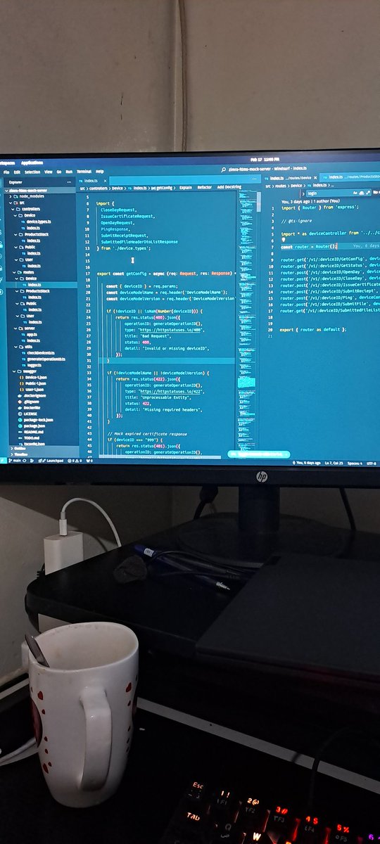 takucoder's tweet image. I didn't want to register a business and be tax compliant so I can test an API
So I decided to mock Zimra FDMS API (pun intended) so I can play around with it locally🤷 .
My goal is to understand how it works, make it more realistic and hopefully build SDKs
I hope they don't…