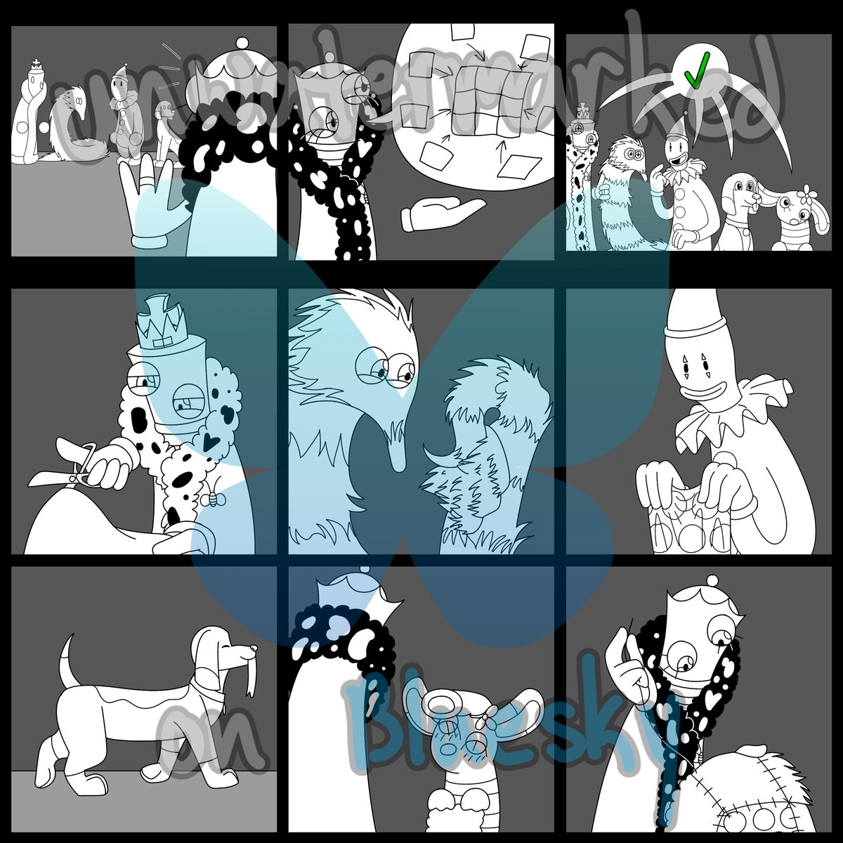 twisteddanid on 🟦☁️ tweet media