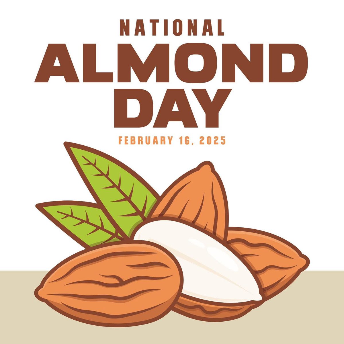 It’s Presidents’ Day AND it’s National Almond Day!