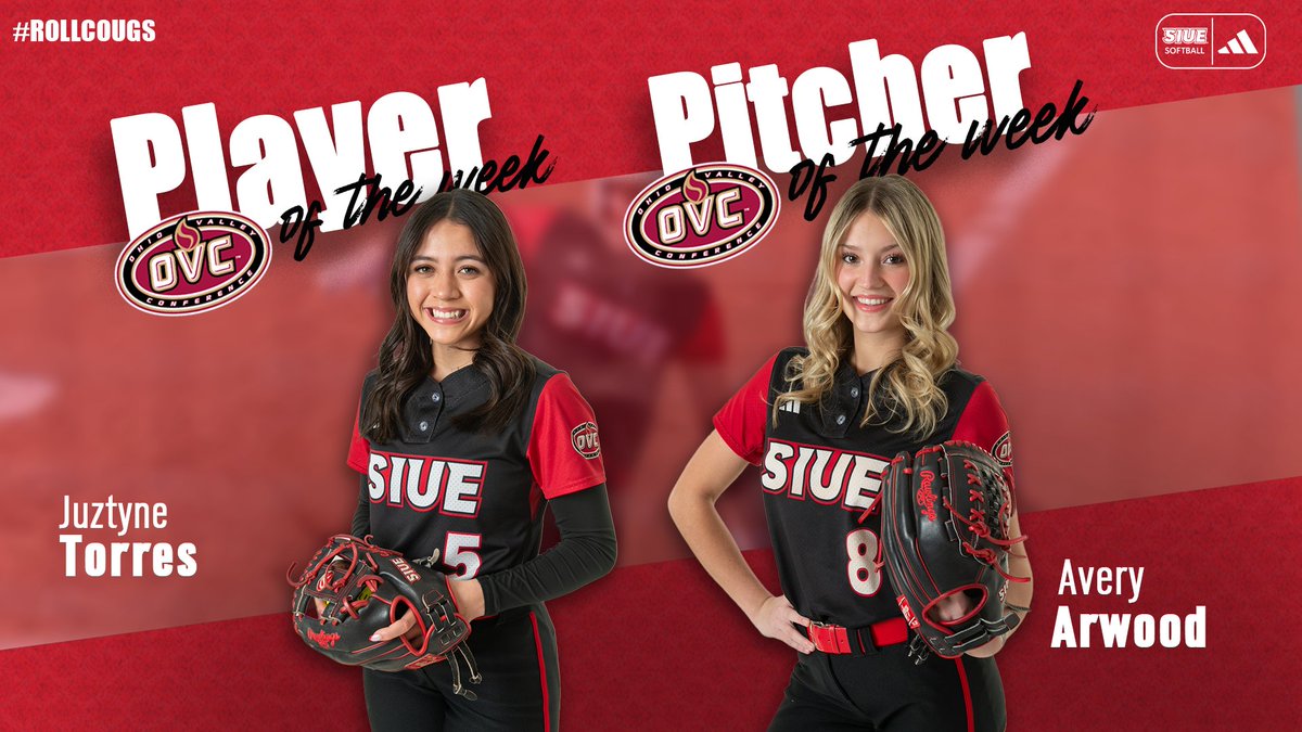 SIUE Softball's Torres, Arwood Honored by OVC <a href="/SIUESB/">SIUE Softball</a> tinyurl.com/24eauotd