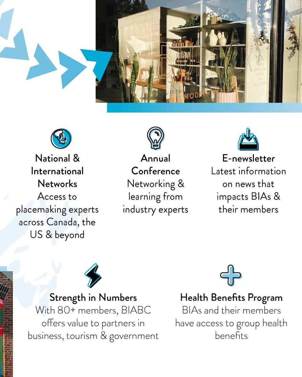 Hello! Nice to meet you 👋 BIABC represents, supports &amp; advocates for our 80+ BIAs throughout BC.

✨ We advocate business communities
✨ We are non-profit, led by a dedicated business volunteers
✨ We help foster connected, healthy &amp; vibrant neighbourhoods