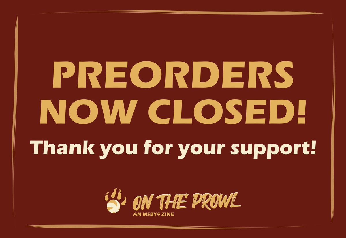 🐾 PRE-ORDERS CLOSED 🐾

Thank you all for 61 orders and countless additional donations — we are overwhelmed by this truly impressive support for a digital-only zine 😳💕

Our shop is now officially closed — we will update you all on our donation in the coming days!