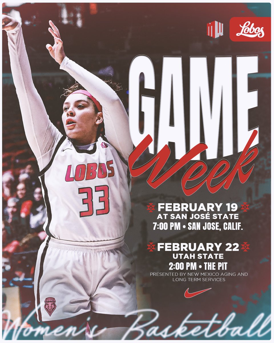 Up next for the Lobos: a trip to San Jose before Senior Day on Saturday.

#GoLobos