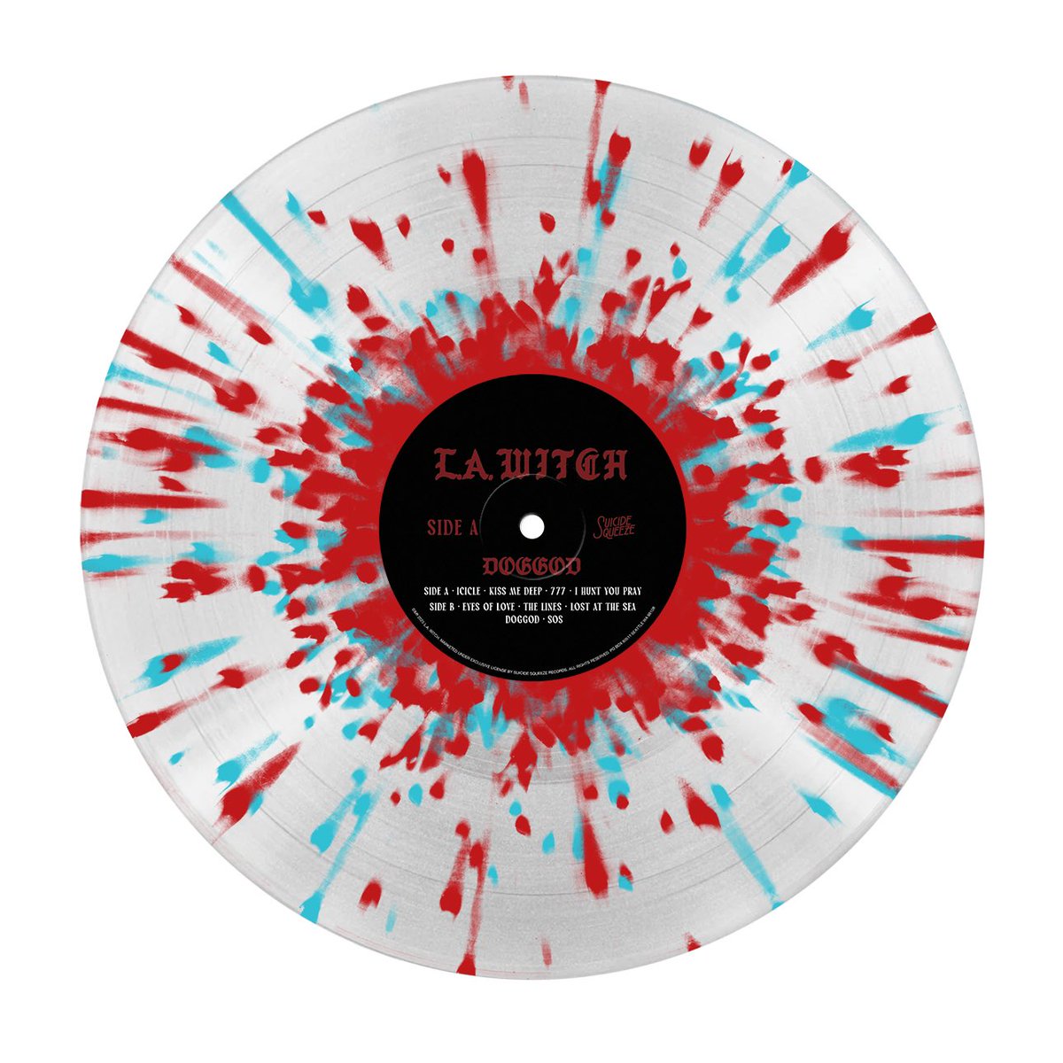 LA_WITCH's tweet photo. UK friends!! Only 8 copies left of our special edition splatter vinyl via @normanrecords  🥀⚔️🇬🇧

ORDER HERE: https://t.co/6Sy3KUFe7M https://t.co/XjeWPPt4YW
